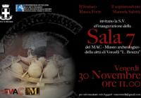 Museo Archeologico “L. Bruzza”: inaugurazione “Sala 7” Venerdì 30/11/2018 – ore 11